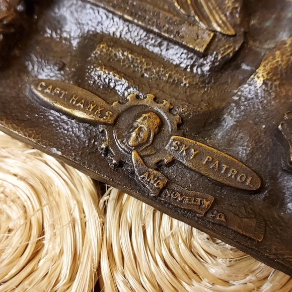 CAPT. HAWKS Sky Patrol 1977 Belt Buckle - Picture 4 of 5